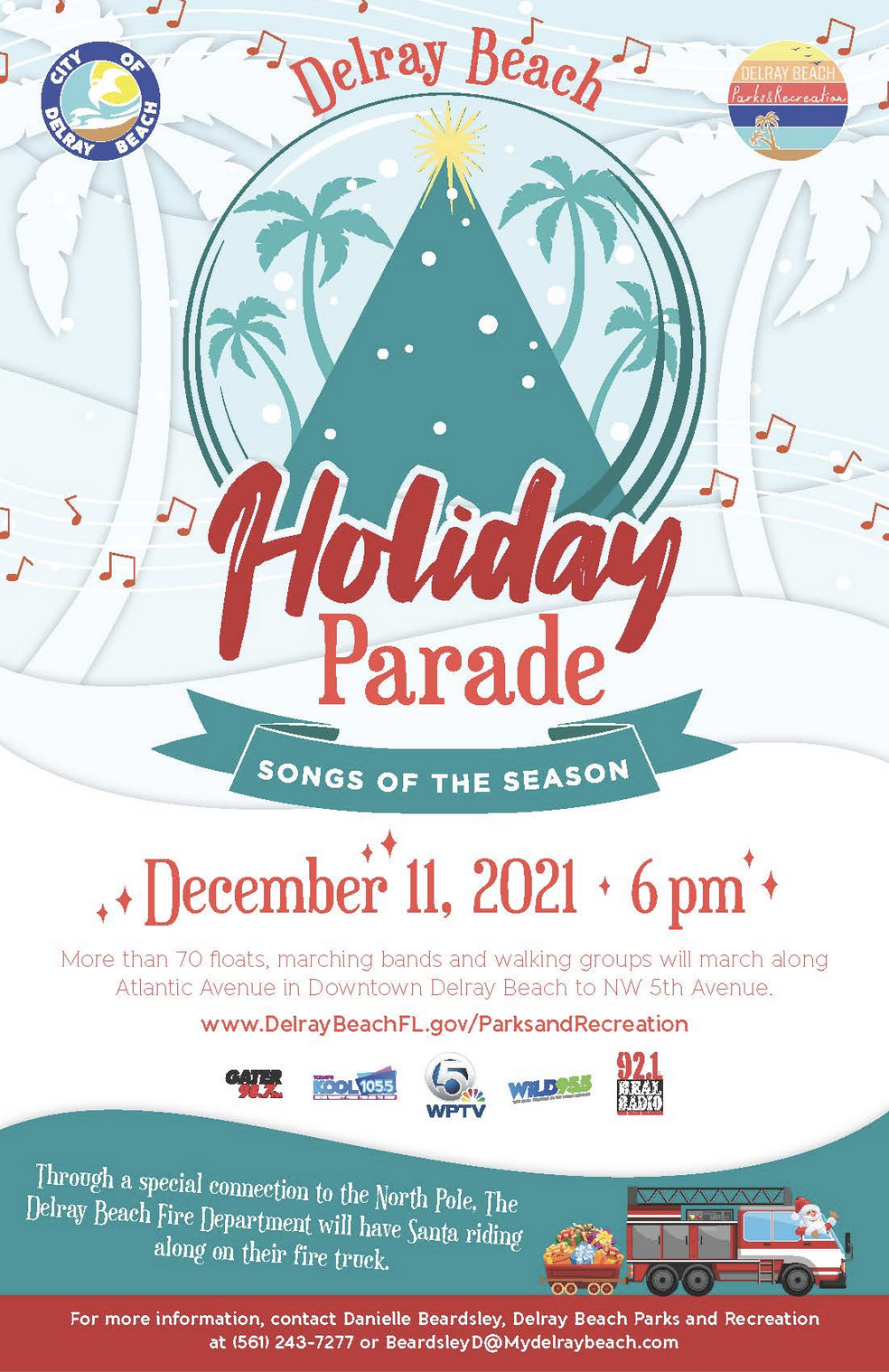 Christmas in Delray Beach, Florida, Christmas in Florida, Florida Christmas