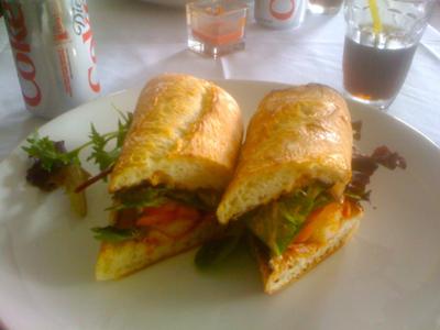 Shrimp Po'Boy from Jimmy's Bistro In Delray Beach