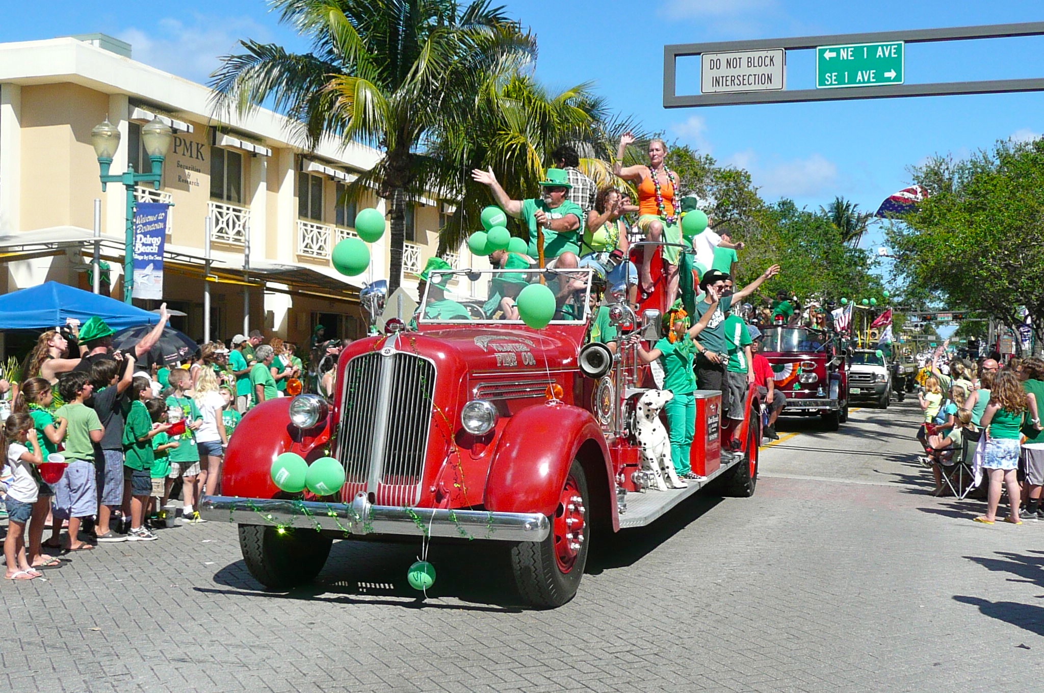 atlantic ave delray beach st patricks day decorations