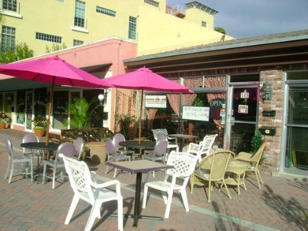 bamboo cafe outdoor dining