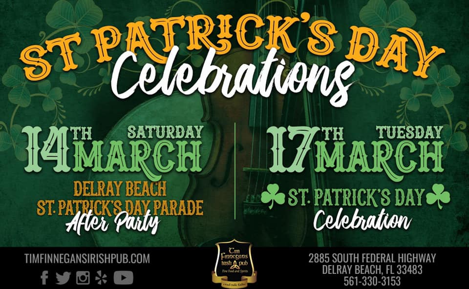 delray st patricks holiday